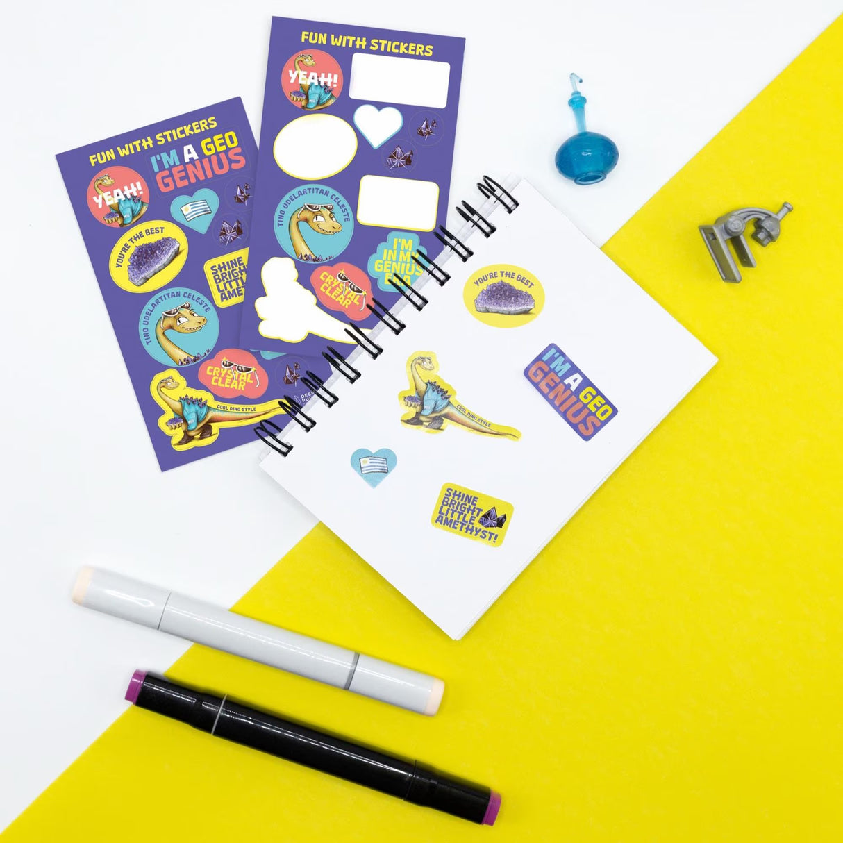 Amethyst Discovery Kit for Kids, Educational Crystal & Geology STEM Set, Gemstone for Children