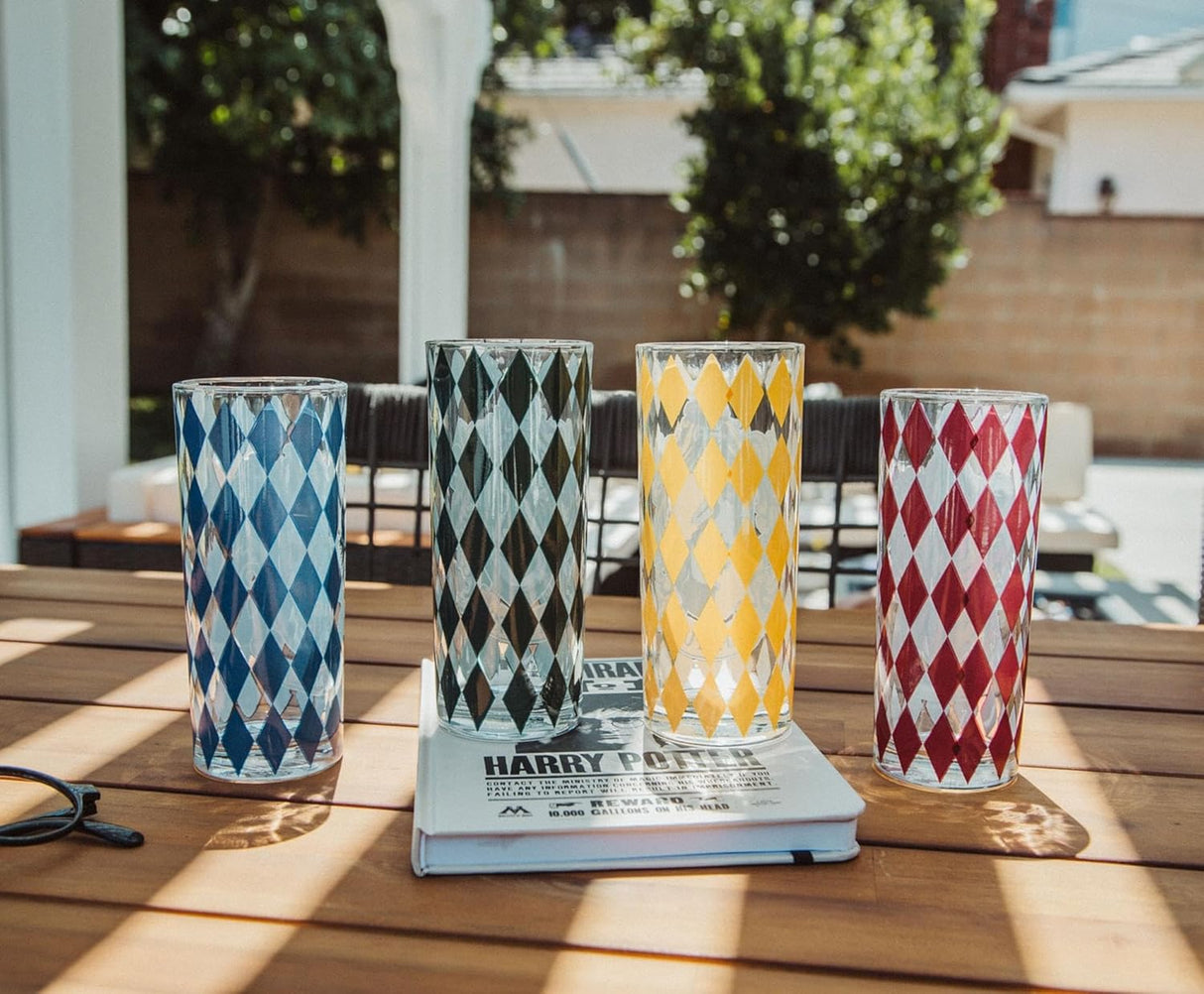 Harry Potter Hogwarts House Crests 4-Pack Tumbler Set, 10-Ounces