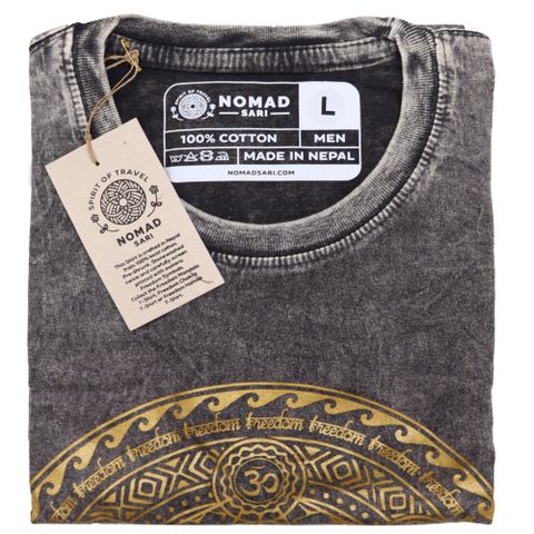 Stone Washed T-Shirt Chakra