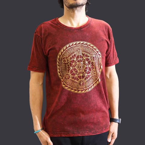 Stone Washed T-Shirt Chakra