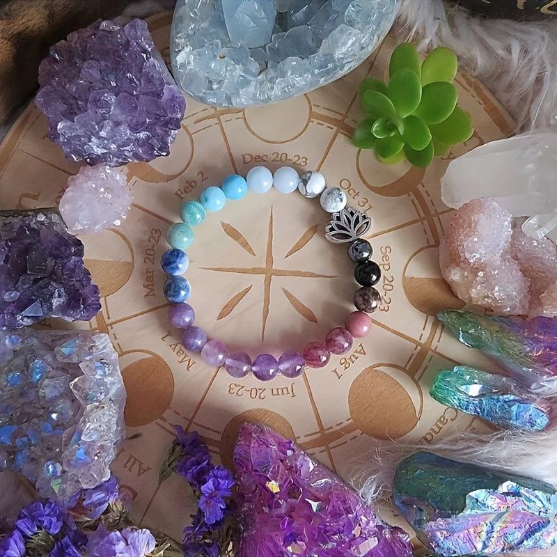 Anxiety Relief Affirmation Bracelet – Healing & Self-Love