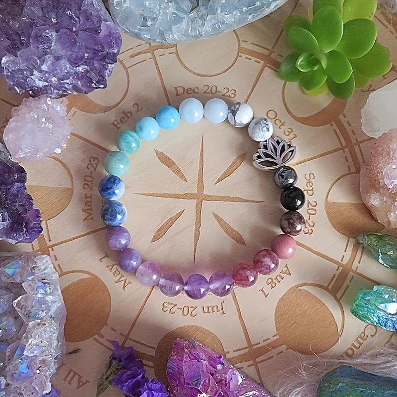 Anxiety Relief Affirmation Bracelet – Healing & Self-Love