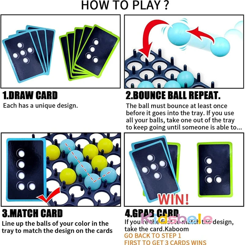 Kids Ball Bouncing Game – Fun Parent-Child Interaction Board Game