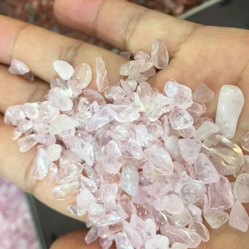 Natural Stone Gravel Beads – Mixed Colors 3-9mm (20g/50g/100g)