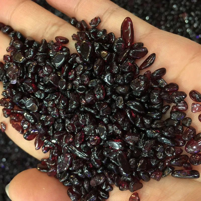 Natural Stone Gravel Beads – Mixed Colors 3-9mm (20g/50g/100g)