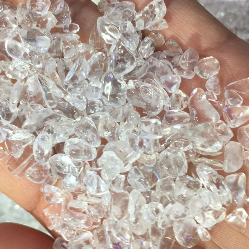 Natural Stone Gravel Beads – Mixed Colors 3-9mm (20g/50g/100g)