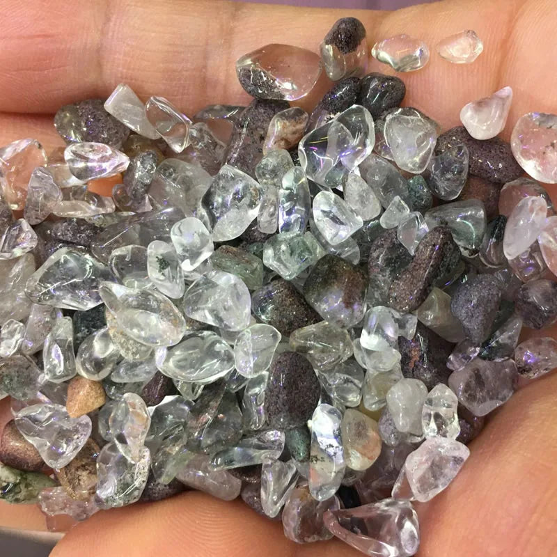 Natural Stone Gravel Beads – Mixed Colors 3-9mm (20g/50g/100g)