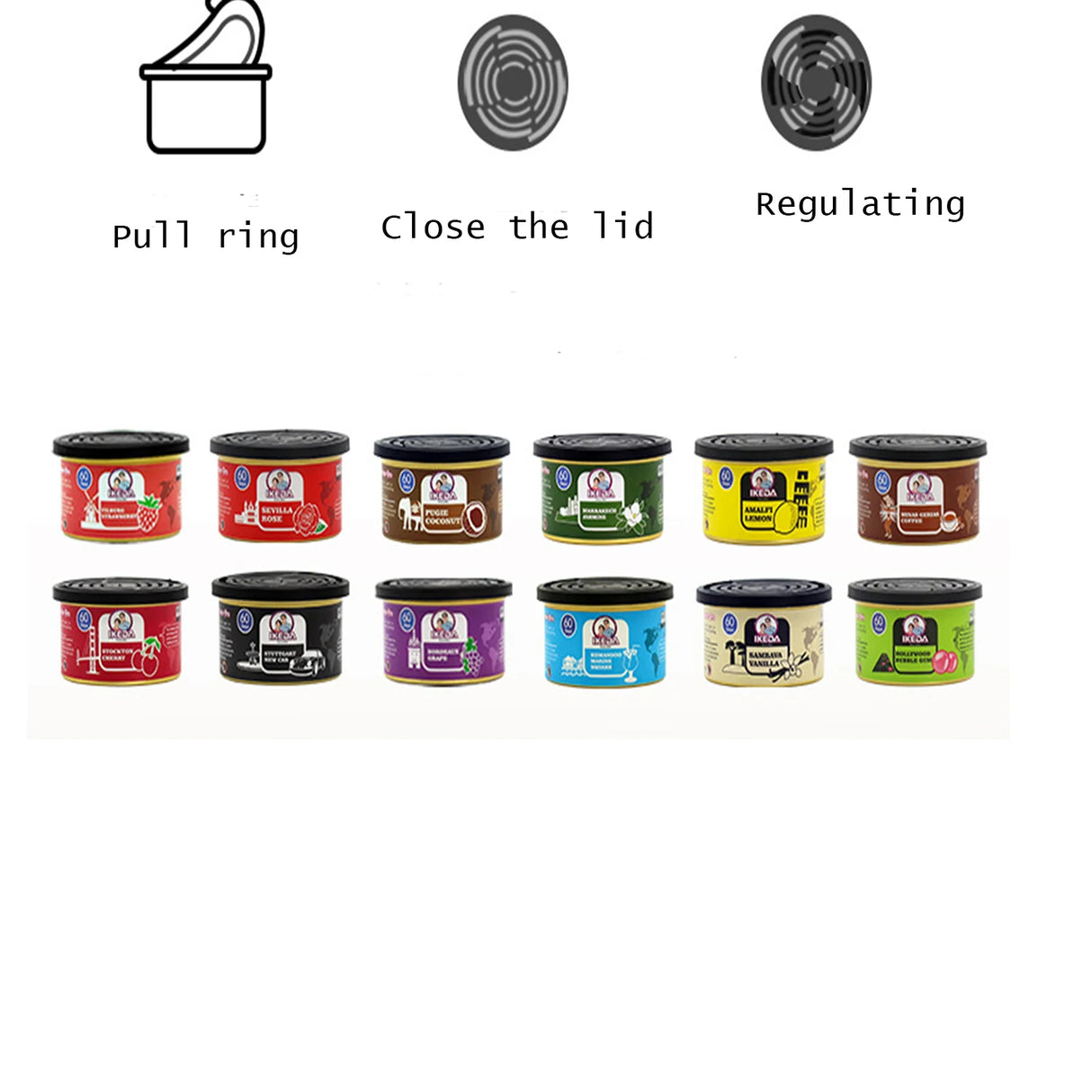 Organic Can Air Freshener – 12 Scents Available