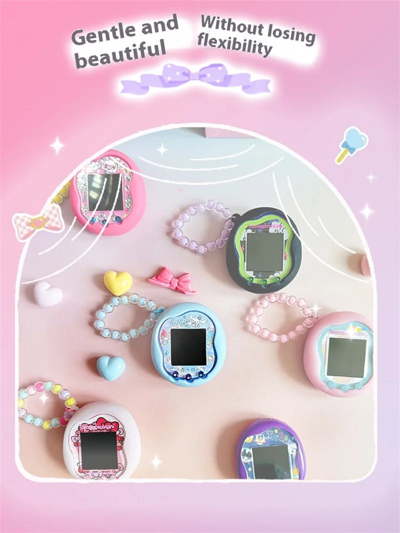 New Bow Tie Tamagotchi Uni Case – Soft Drop Protection for Your Digital Pet