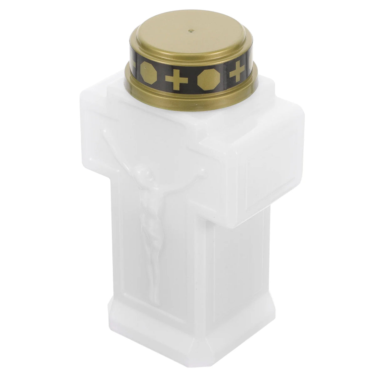 Flameless Electric Grave Light – Flickering Yellow LED | Weather-Resistant Memorial Candle