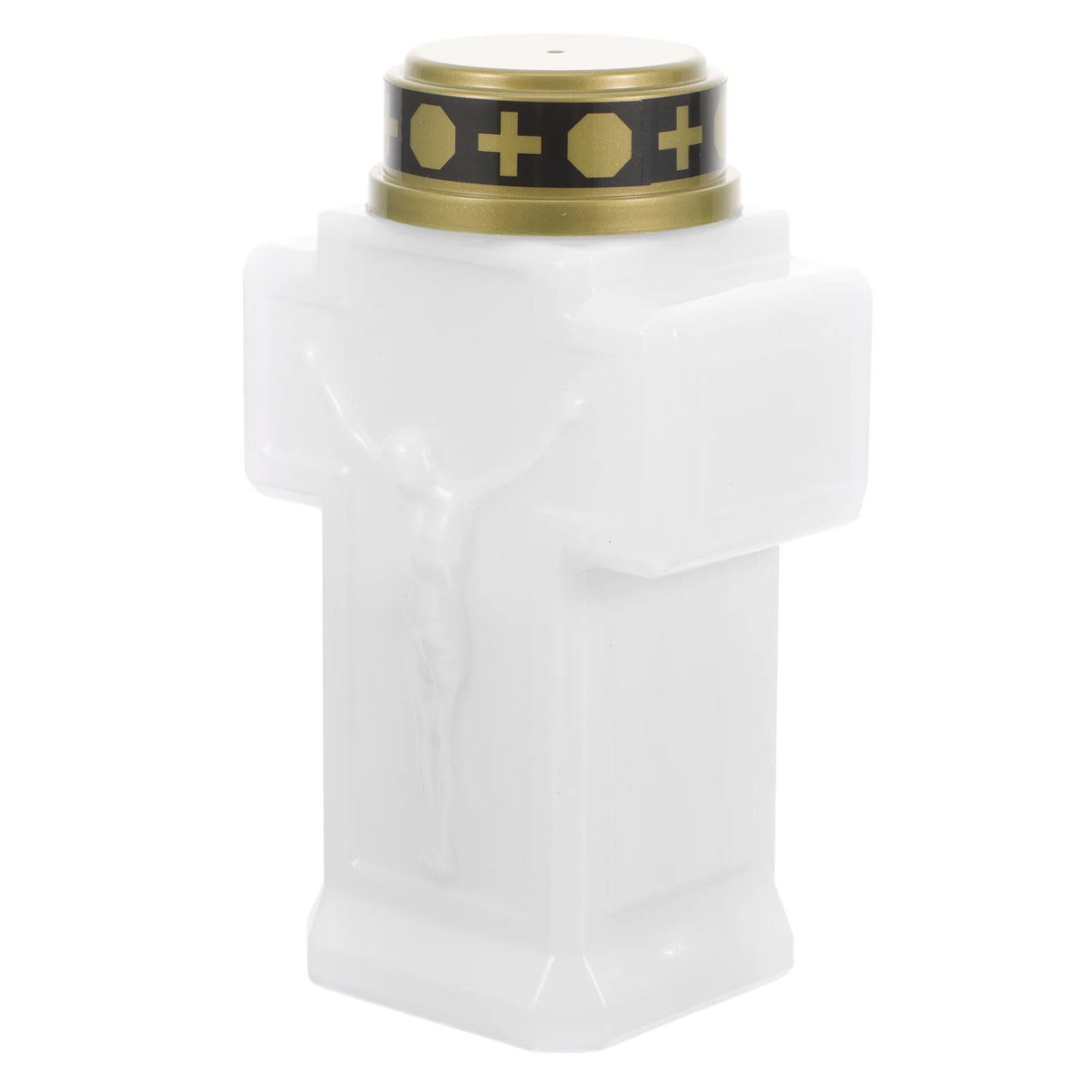 Flameless Electric Grave Light – Flickering Yellow LED | Weather-Resistant Memorial Candle