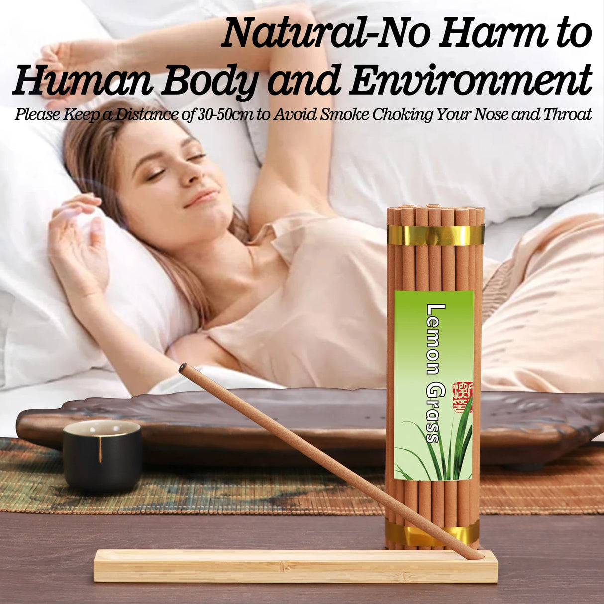 Handmade Incense Stick Set – Long-Lasting Aromas for Deep Relaxation