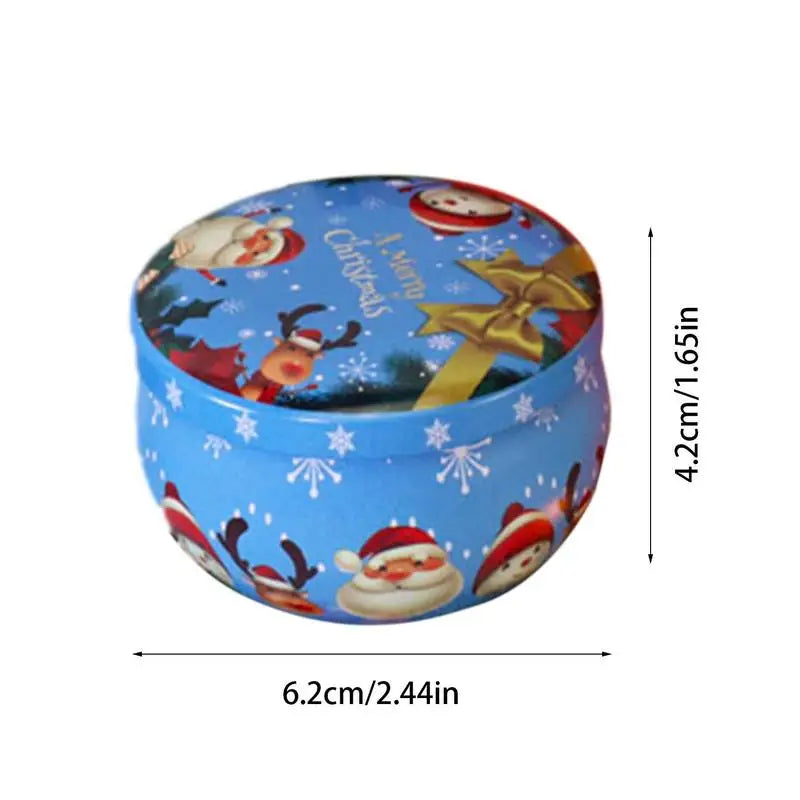 Christmas Aromatherapy Candle Gift Set – 4 Natural Soy Wax Candles