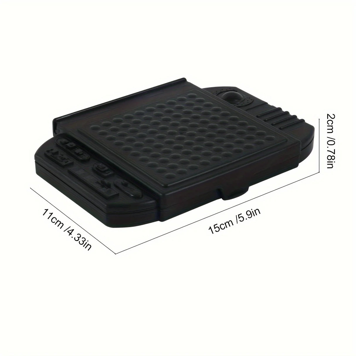 Two Player Black Battleship Naval Battle Board Game