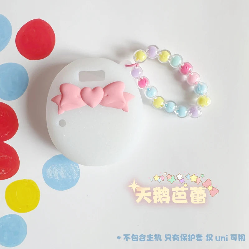 New Bow Tie Tamagotchi Uni Case – Soft Drop Protection for Your Digital Pet