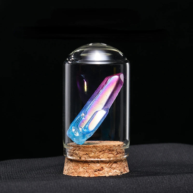 Natural Crystal Mineral Specimen – Raw Stone Ornament