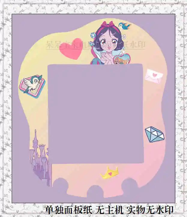 Sanrio Tamagotchi Uni Faceplate – Kawaii Silicone Protective Sticker for Tamagotchi Devices