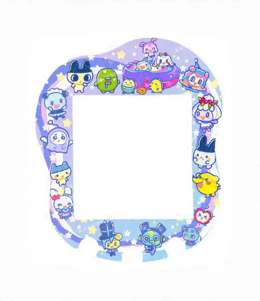 Sanrio Tamagotchi Uni Faceplate – Kawaii Silicone Protective Sticker for Tamagotchi Devices