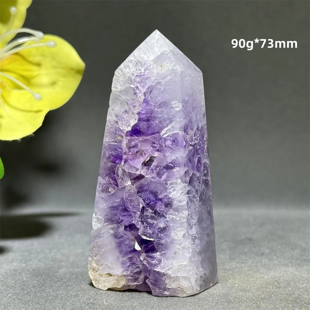 Natural Agate Crystal Cave Quartz Tower