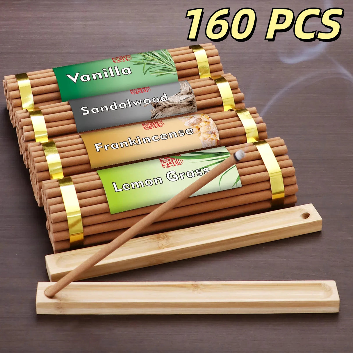 Handmade Incense Stick Set – Long-Lasting Aromas for Deep Relaxation