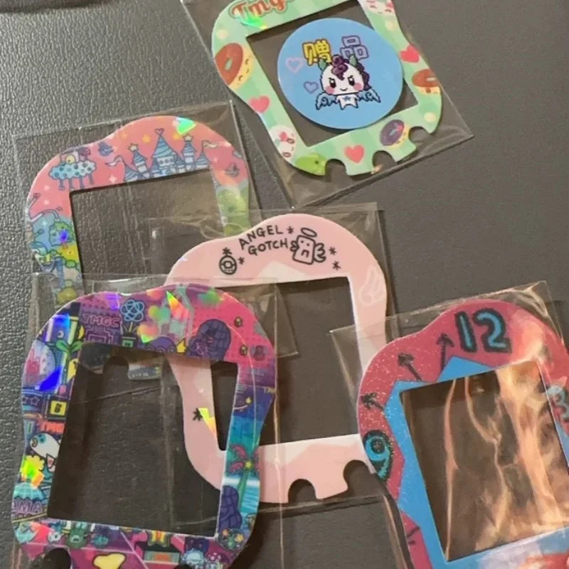 Sanrio Tamagotchi Uni Faceplate – Kawaii Silicone Protective Sticker for Tamagotchi Devices