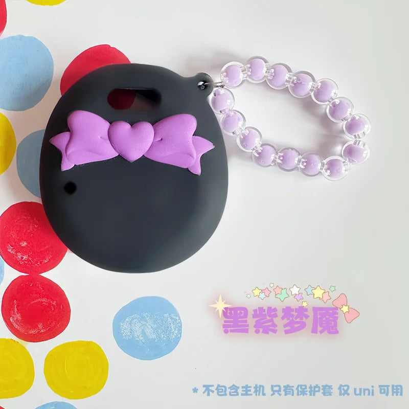 New Bow Tie Tamagotchi Uni Case – Soft Drop Protection for Your Digital Pet