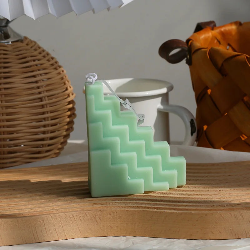 Geometric Scented Candle – Stylish Aromatic Candle for Home Décor or Gift