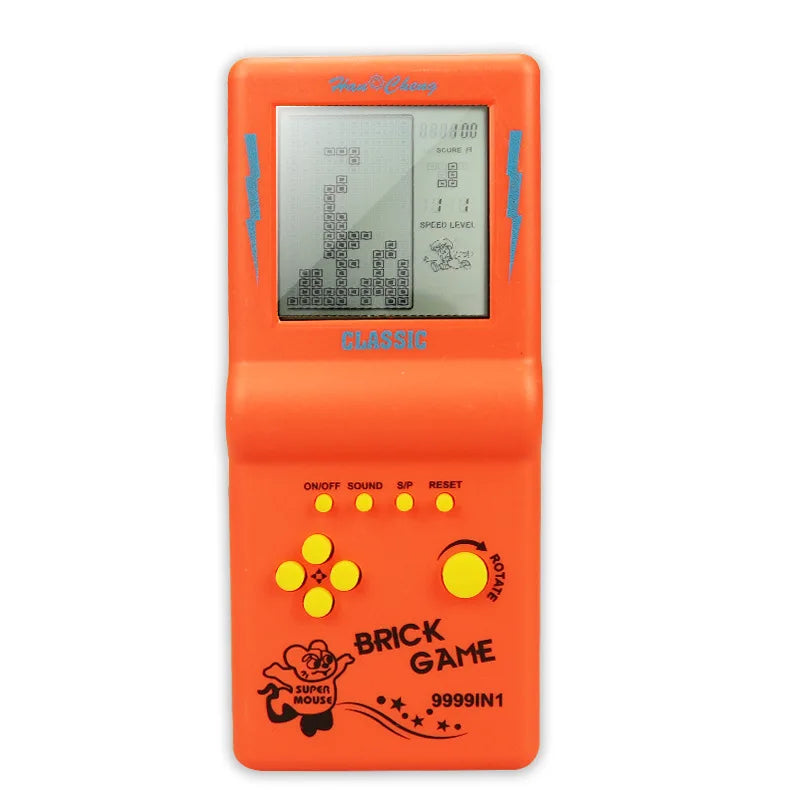 Portable Game Console BRICK GAME Handheld Game Players Electronic Game Toys Pocket Game Console Classic Childhood Gift