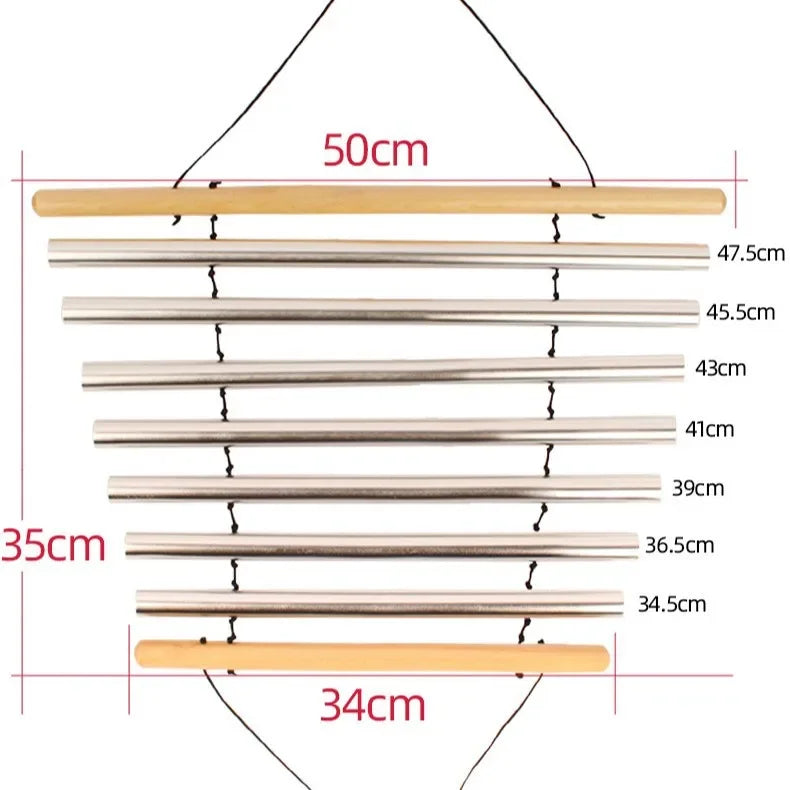 Nature Hand-Cranked Sound Beam – High-End Healing Musical Instrument