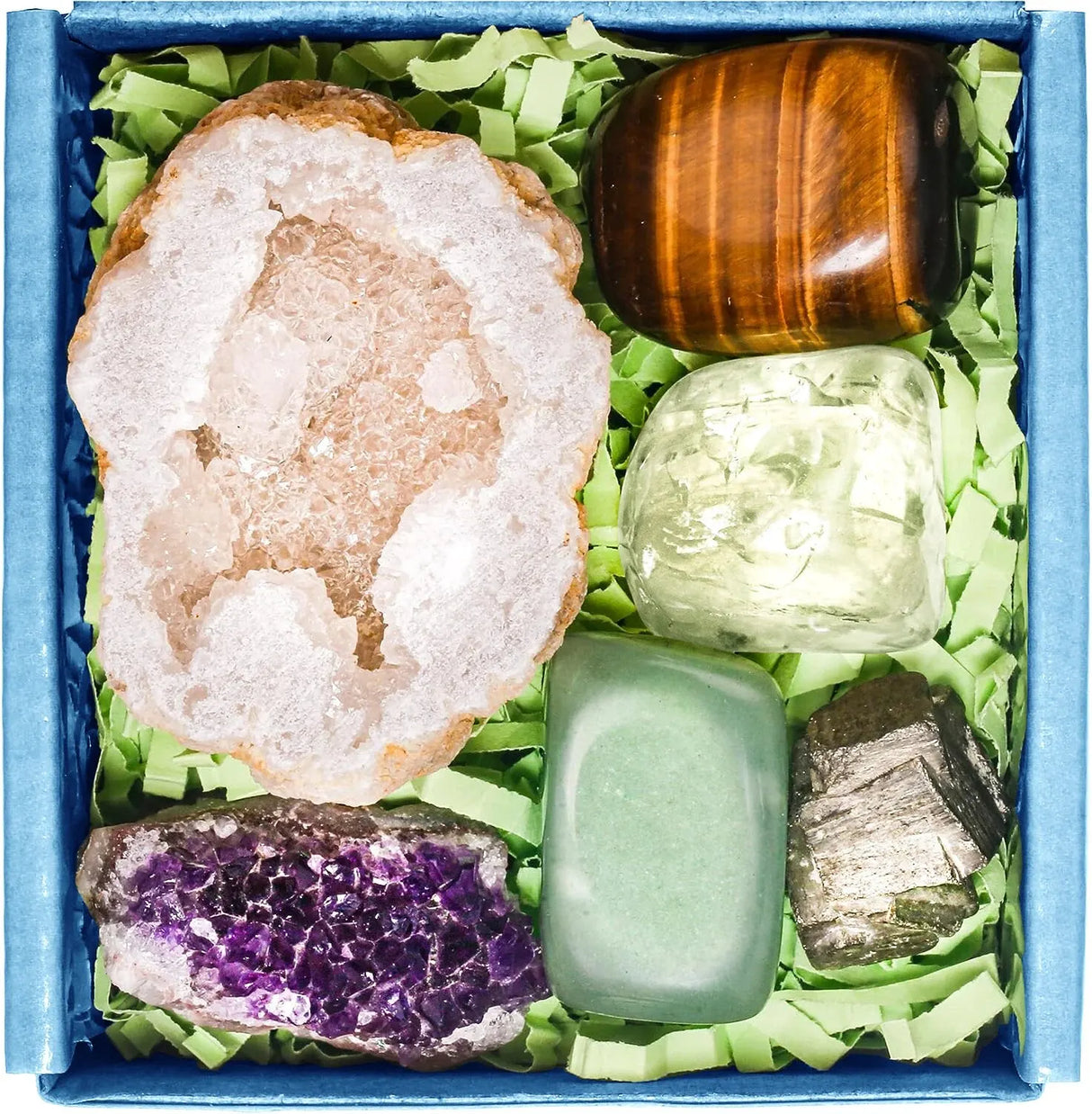 Spiritual Crystals Gift Set – Financial Abundance Collection