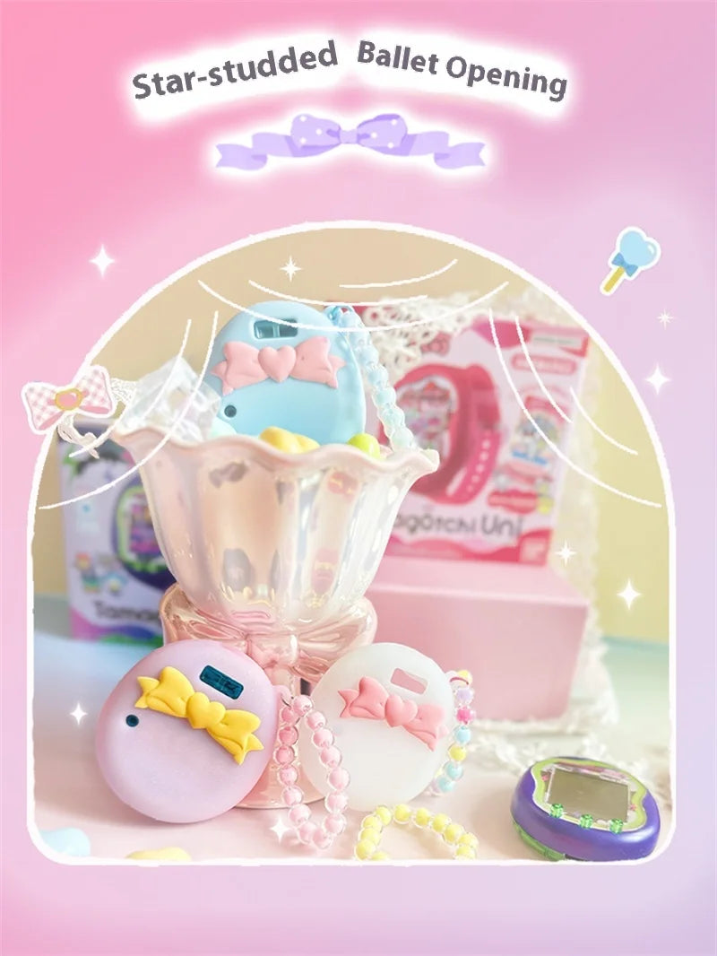 New Bow Tie Tamagotchi Uni Case – Soft Drop Protection for Your Digital Pet