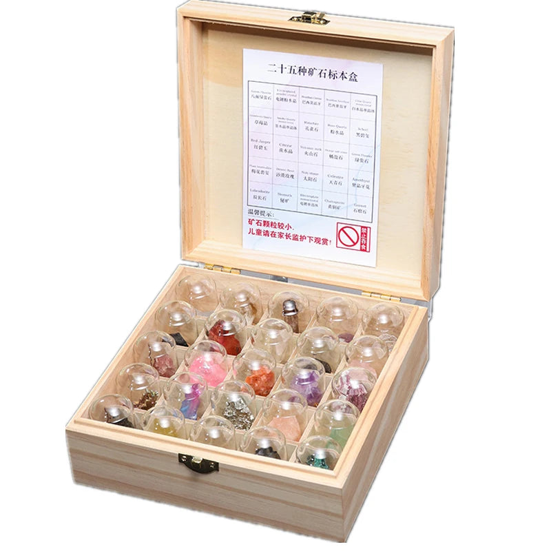 Natural Crystal Mineral Specimen – Raw Stone Ornament