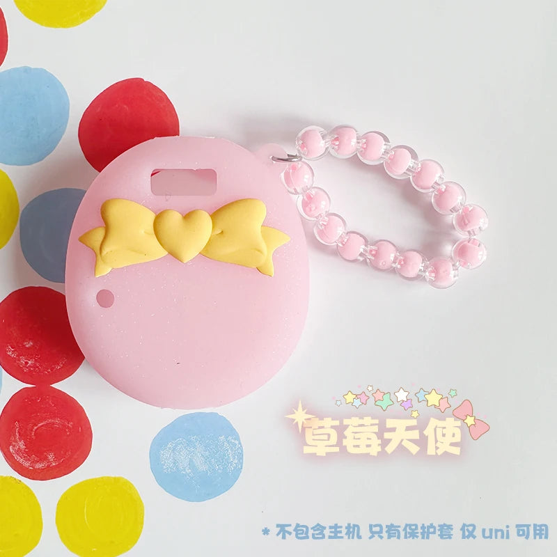 New Bow Tie Tamagotchi Uni Case – Soft Drop Protection for Your Digital Pet