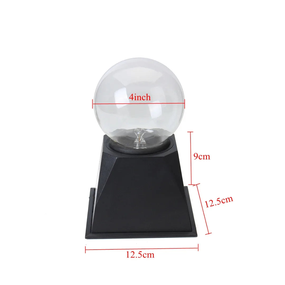 4/5/6/8" Magic Plasma Ball Lightning Crystal Globe Touch Nebula Light Sphere