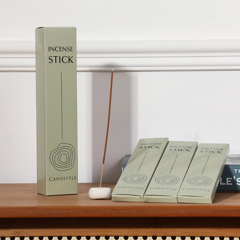 Scented Incense Stick Set (with Ceramic Holder)