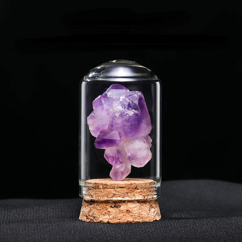 Natural Crystal Mineral Specimen – Raw Stone Ornament
