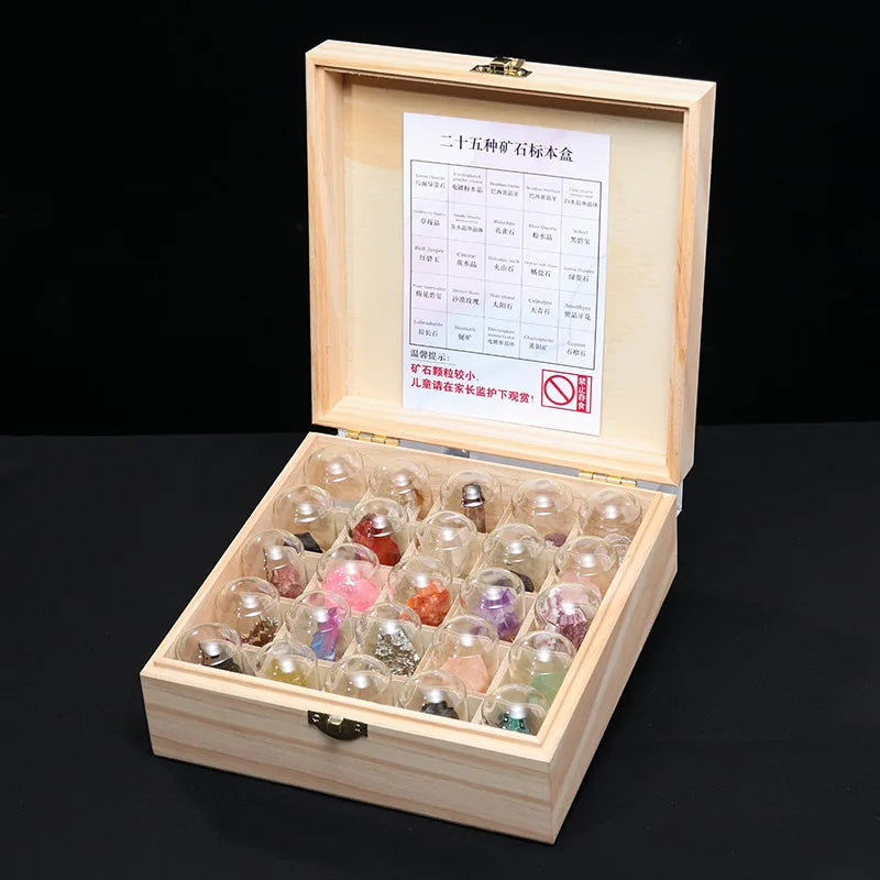 Natural Crystal Mineral Specimen – Raw Stone Ornament