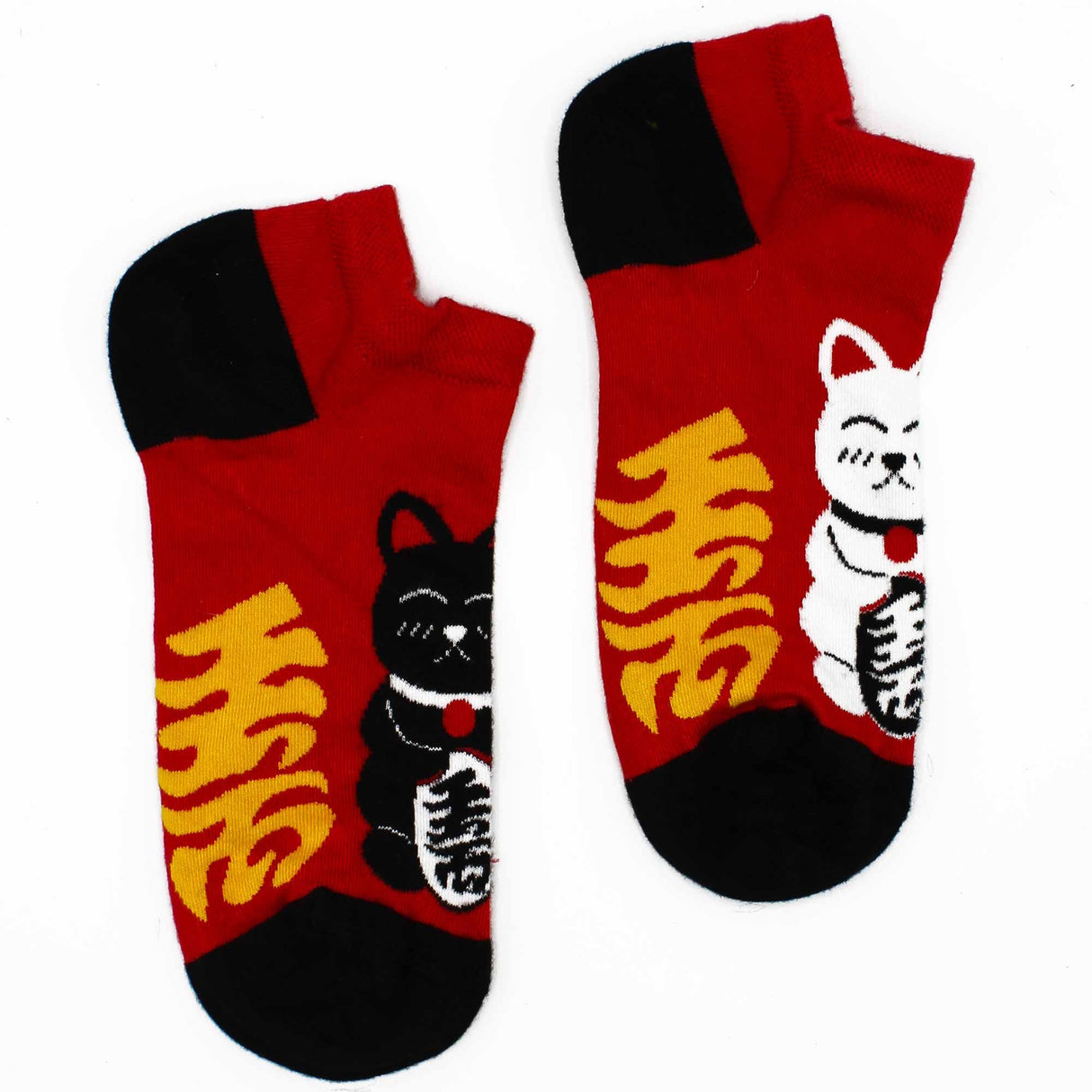 Hop Hare Bamboo Socks Low – Lucky Cat Design