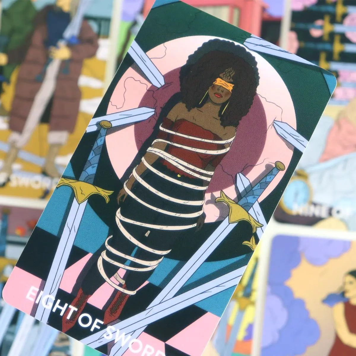 Neoteric Feminine Tarot – Modern Borderless 78-Card Deck – view 5