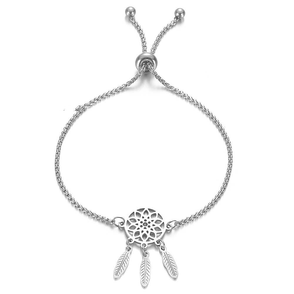 Seven chakra sun and yin yang bracelet
