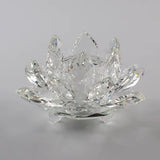 6.2Cm Quartz Crystals Lotus Flower Crafts Glass Fengshui Ornaments Healing Crystals Home Party Wiccan Decor Yoga Gifts Souvenir