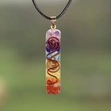 Tree of Life Orgonite Pyramide Amethyst Obsidian Stone Pyramid Crystal Healing Reiki Energy Orgone Collection
