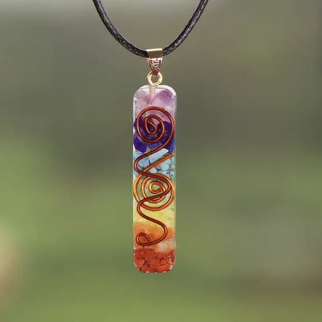 Tree of Life Orgonite Pyramide Amethyst Obsidian Stone Pyramid Crystal Healing Reiki Energy Orgone Collection