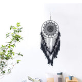 Bohemian feather dream catcher