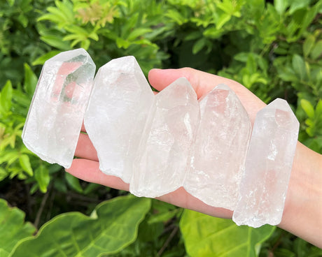 Crystal Healing & Cleansing Box, 15 Pieces - Chakra Tumbled Stones, Rough Crystals, and Cleansing Kit