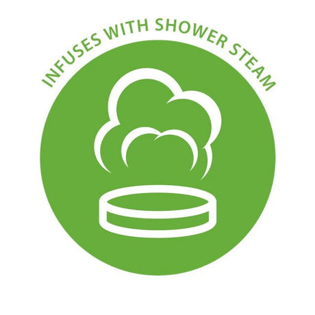 All-Natural Shower Steamers Tablets Extra Strong for Cold and Runny Nose Menthol Crystals, Camphor Crystals, Eucalyptus and Peppermint Essential Oil Handmade in USA by  2 Oz / Each 18 Set