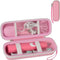 Toothbrush Travel Case Compatible with Oral-B Pro 1000 2000 3000 3500 5000 7500/ for Philips Sonicare Protectiveclean 4100 6100 5100 6500 7500 Rechargeable Electric Toothbrush (Box Only) -Pink