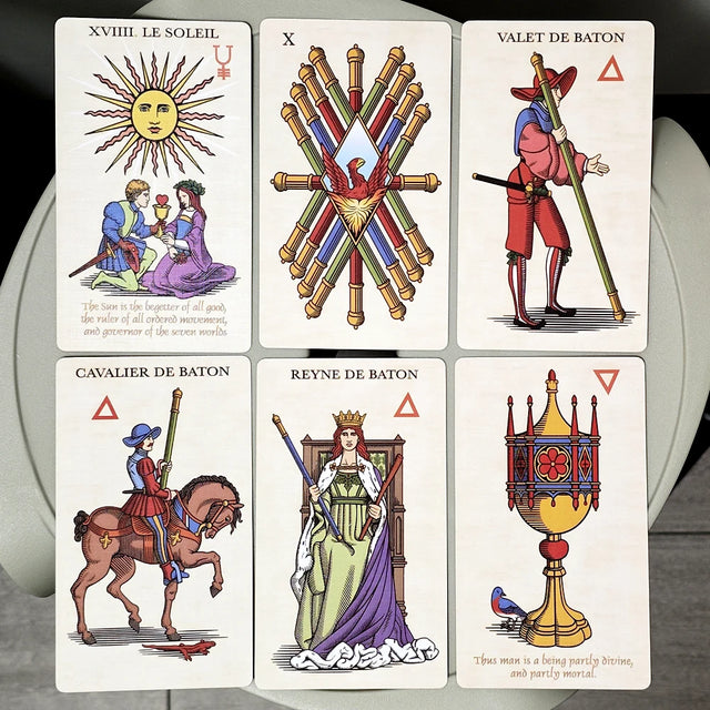 Alchemical Tarot of Marseille deck