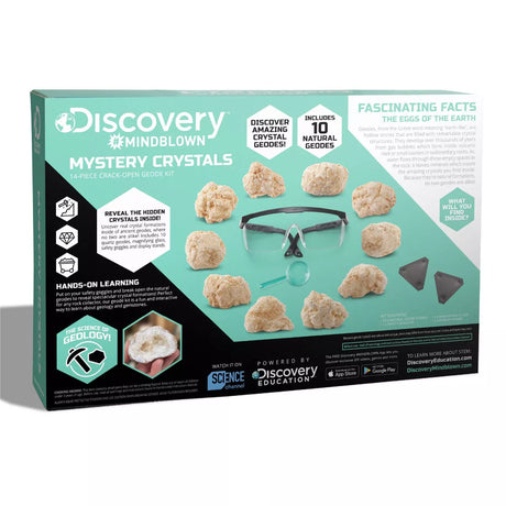 Discovery #Mindblown Geode Crystal Excavation Kit