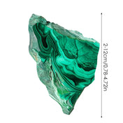 Malachite Crystal Slice – Polished Natural Stone Slab for Home Decor – Fifth Element